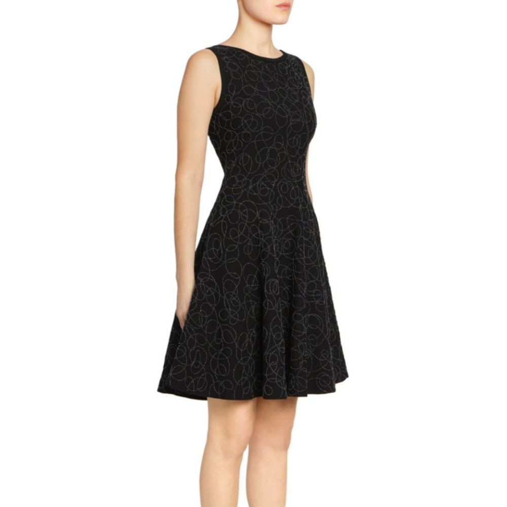 Alaïa Sleeveless Embellished Wool Dress Size 36
